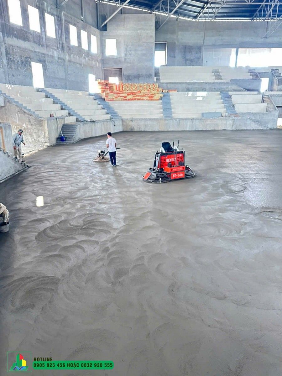 Dự án thi công sơn Epoxy và chống thấm cho khu thể thao đa năng